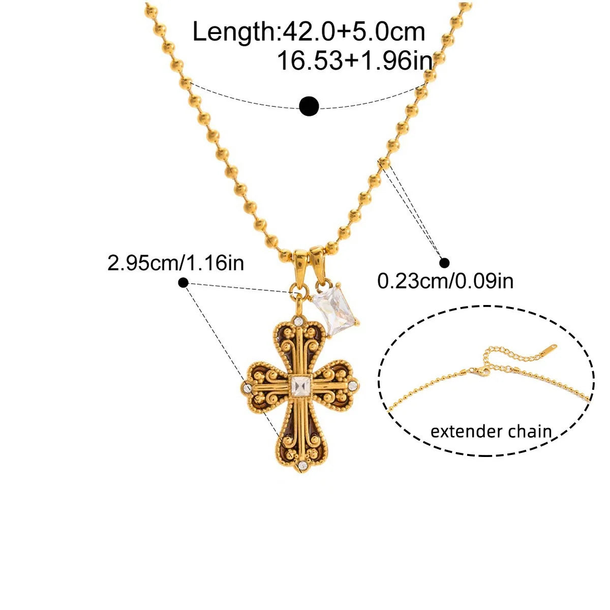 Phoebe Enamel Necklace