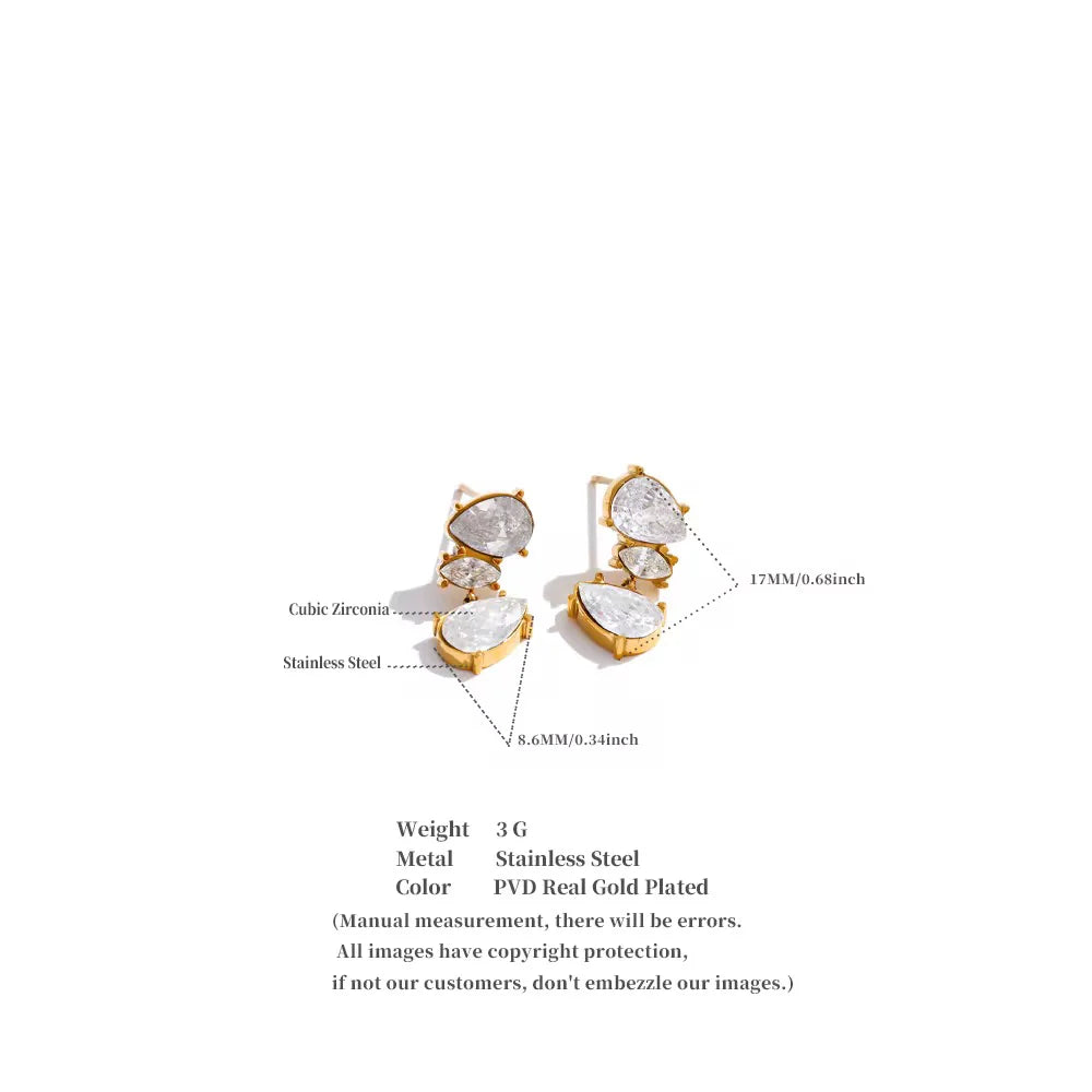 Sarah Diamond Earrings
