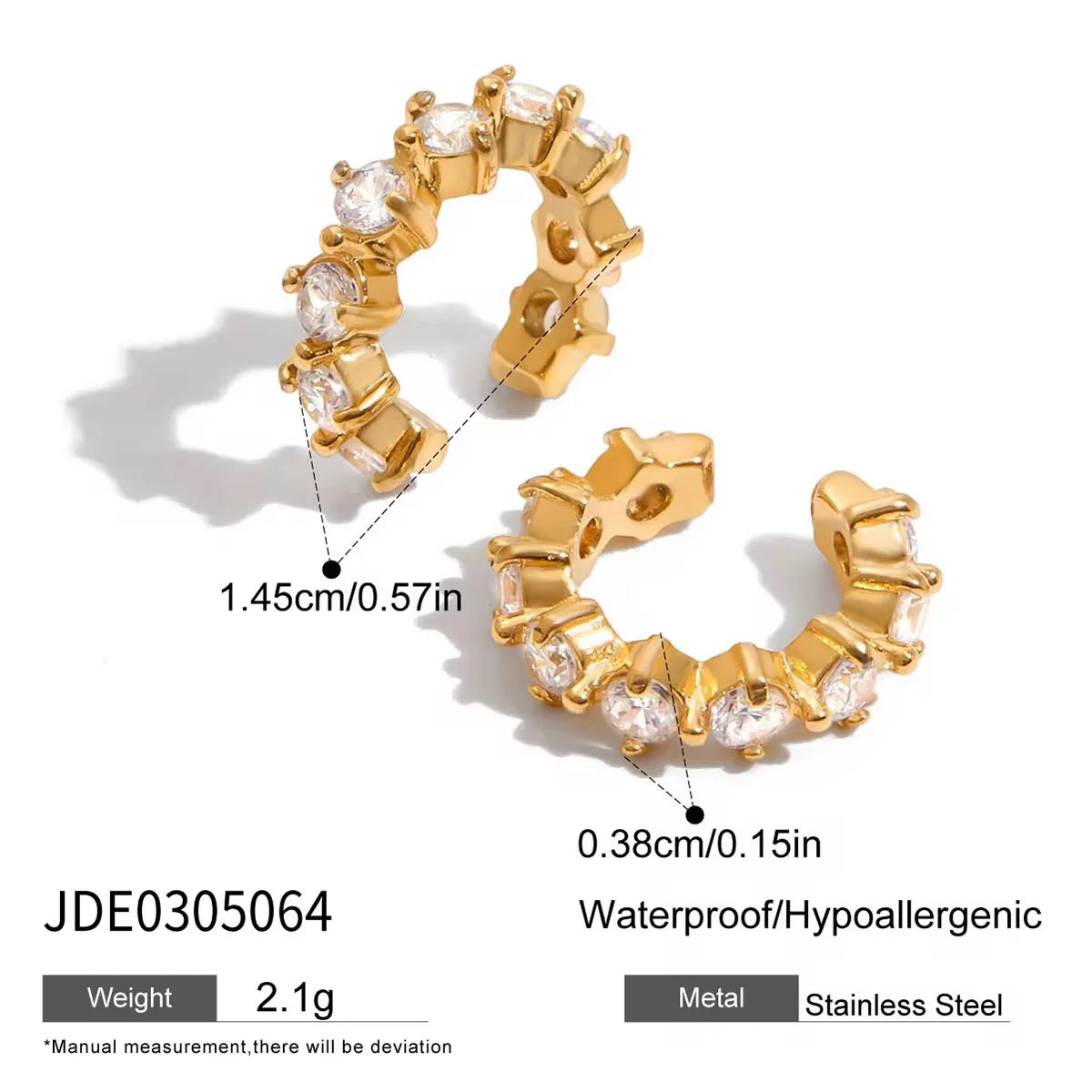 Nia Ear Cuff Earrings