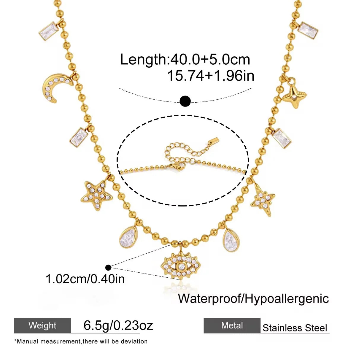 Cosmic Charm Necklace