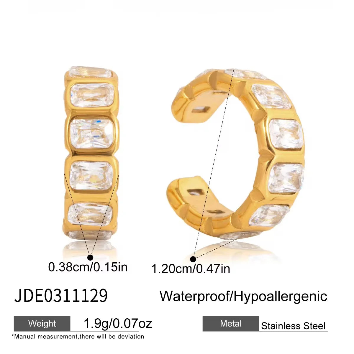 Lisa Ear Cuff Earrings