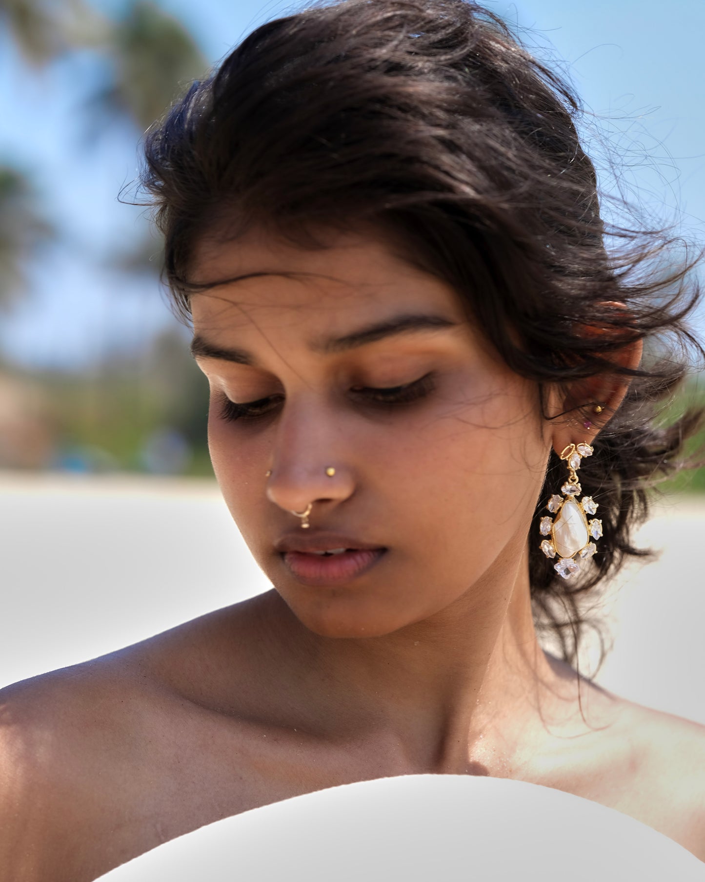 Midnight's Secret Dangler Earrings