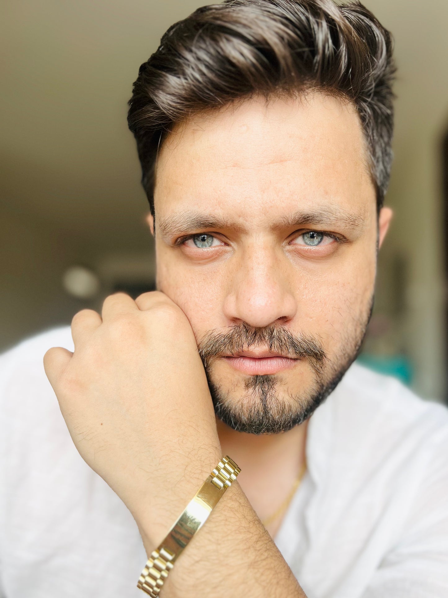 Egypt Gold Watch Strap Bracelet for Men