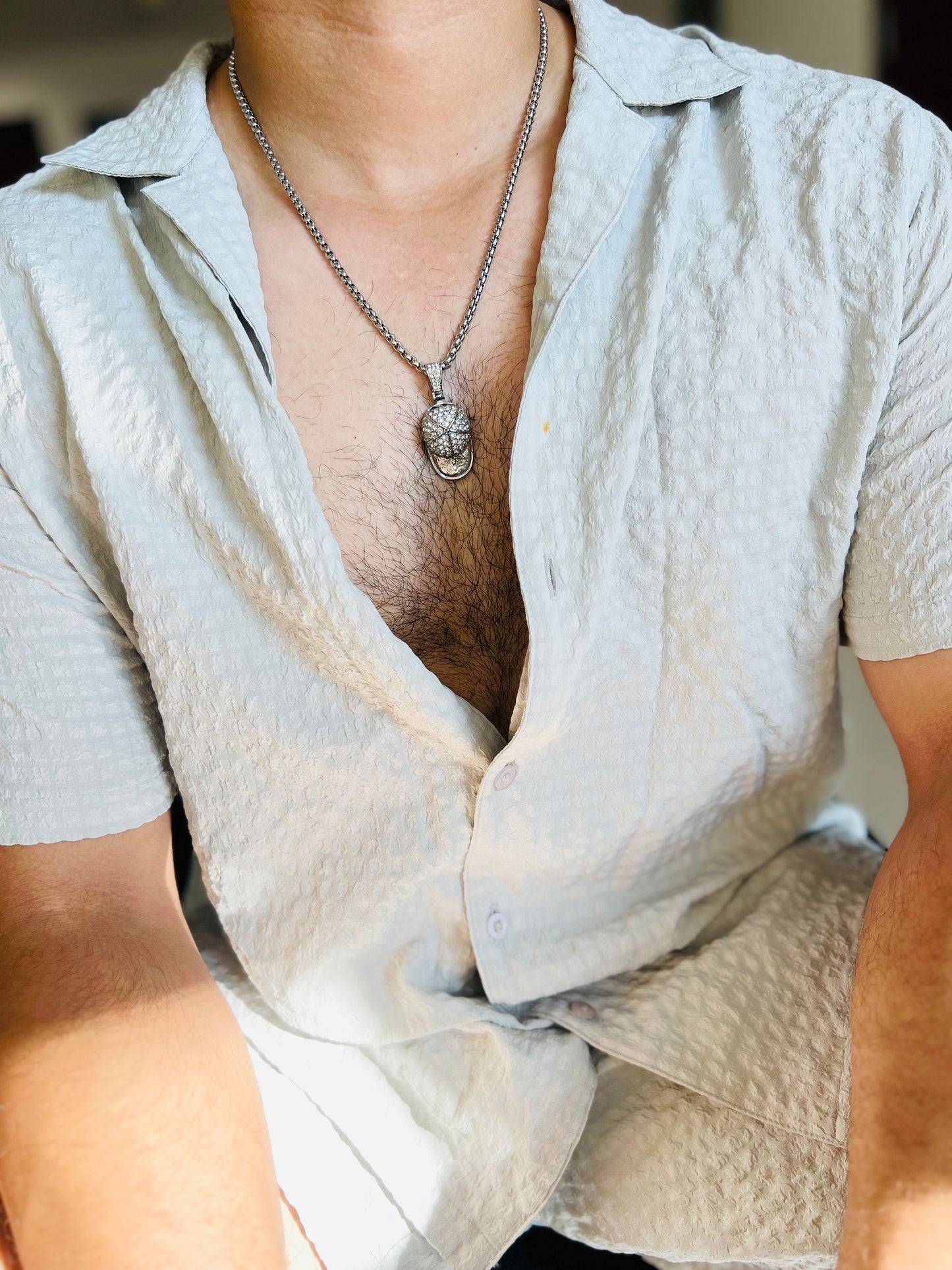 Iced Out Cap Pendant for Men