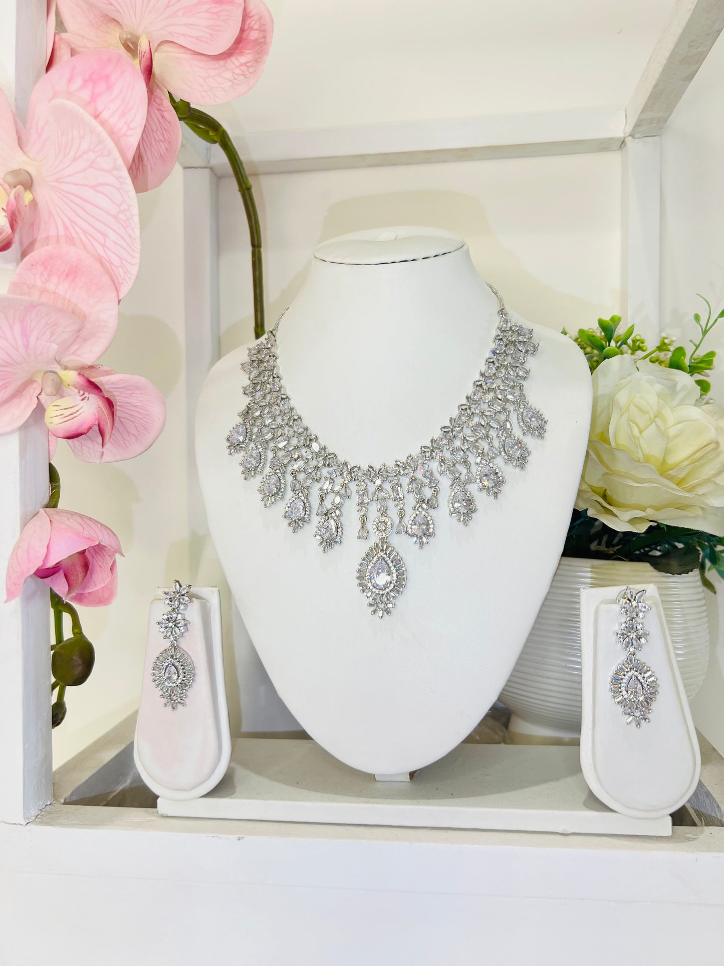 Gemini Diamond Set with Earrings