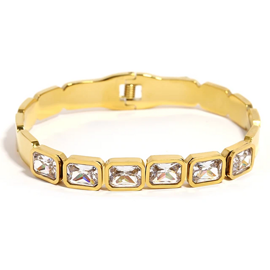 Mega Studded Cuff Bracelet