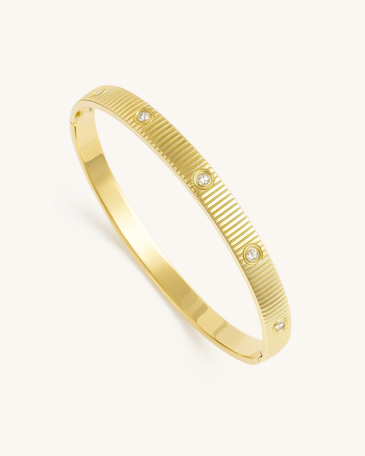 Dime Studded Cuff Bracelet