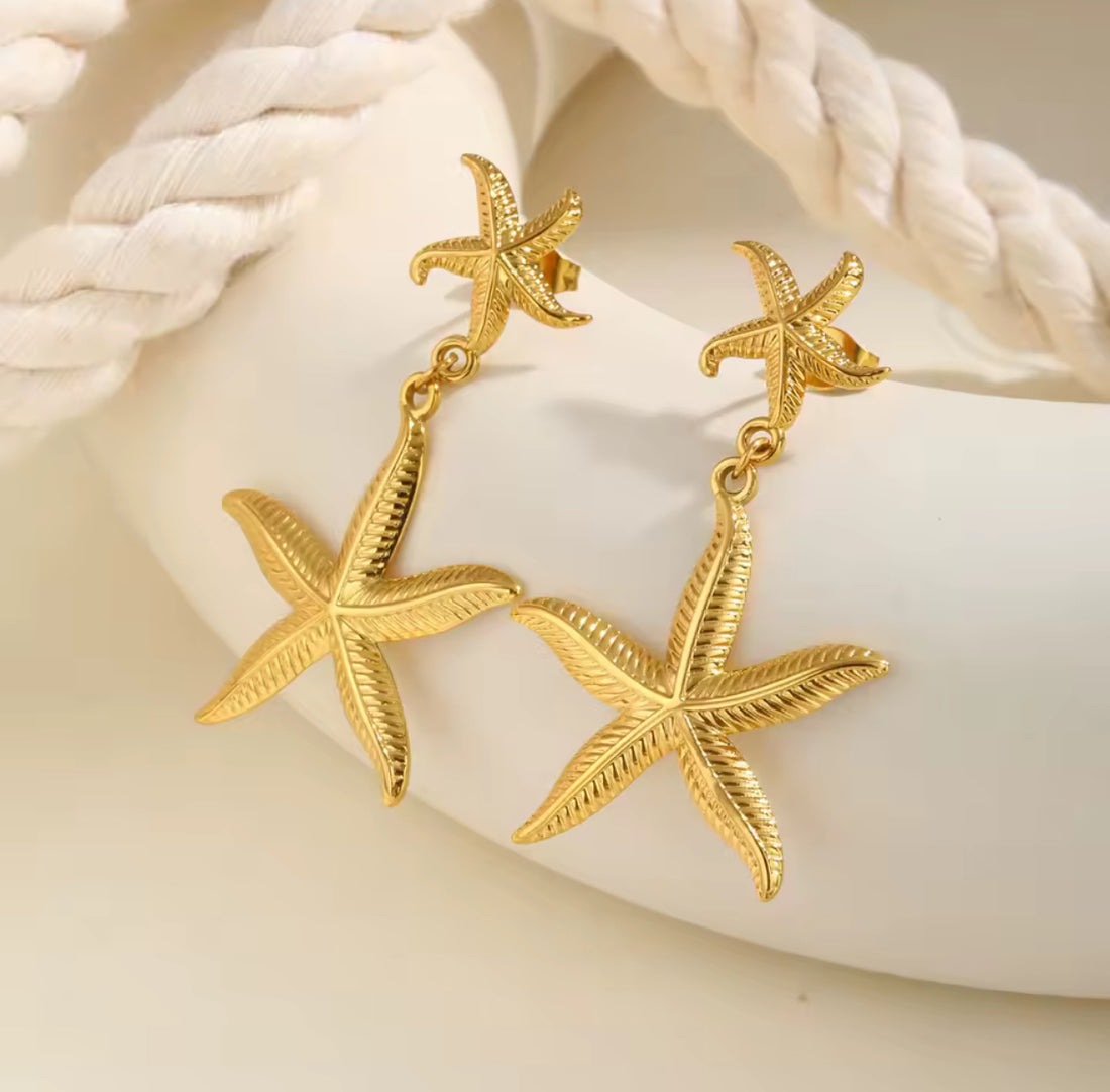 Starfish Earrings