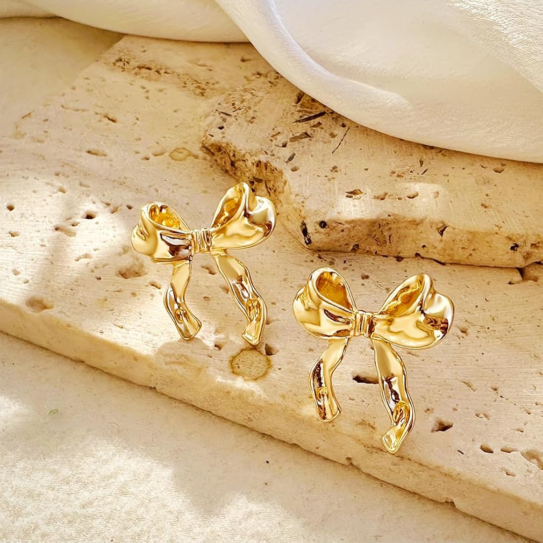 Dainty Bow Earrings