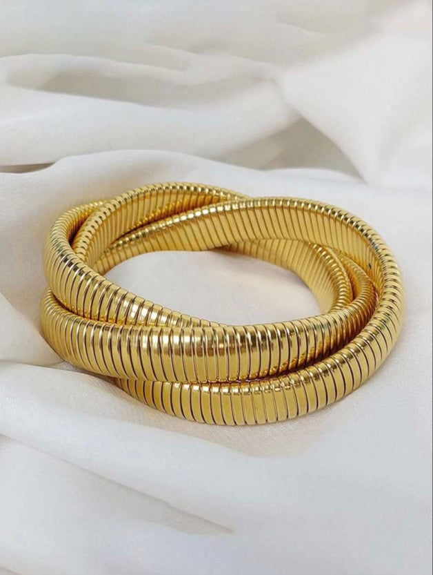 Lopez Chunky Gold Bracelet