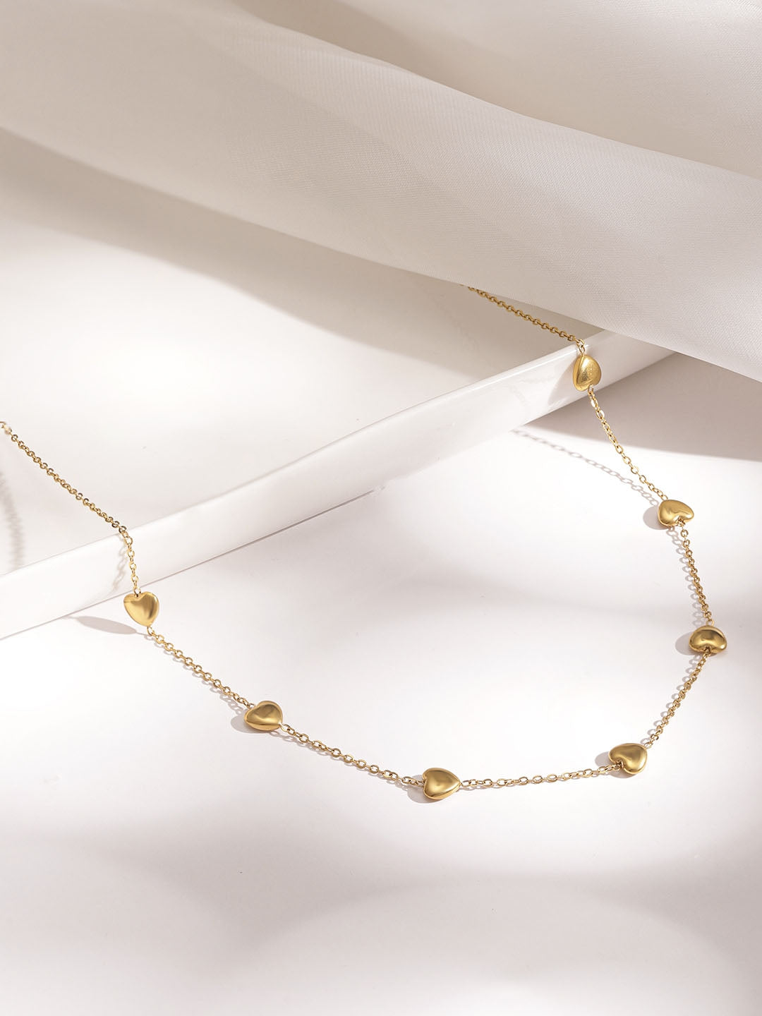 Vesper Heart Necklace