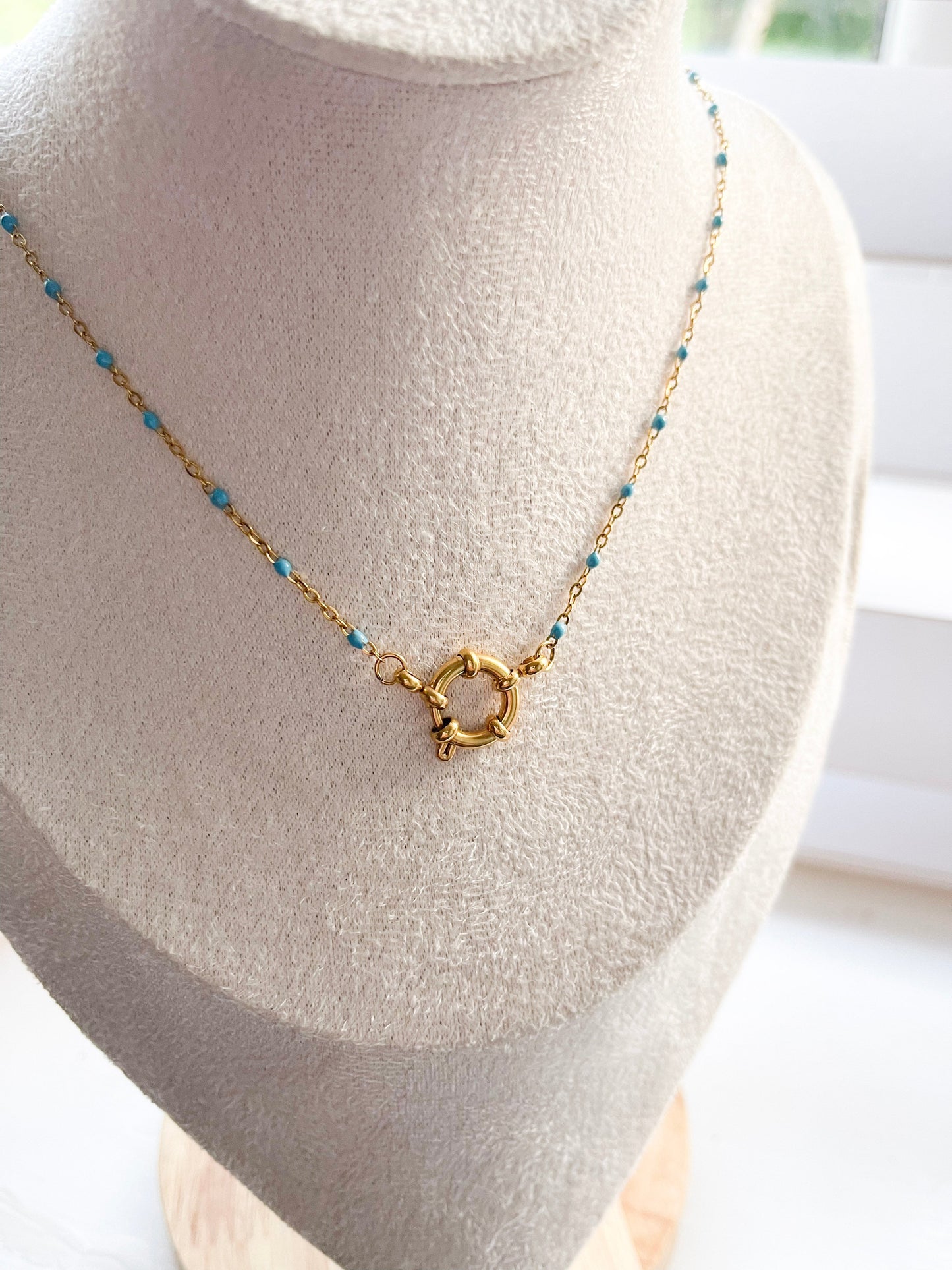 Cleo Necklace (Turquiose)