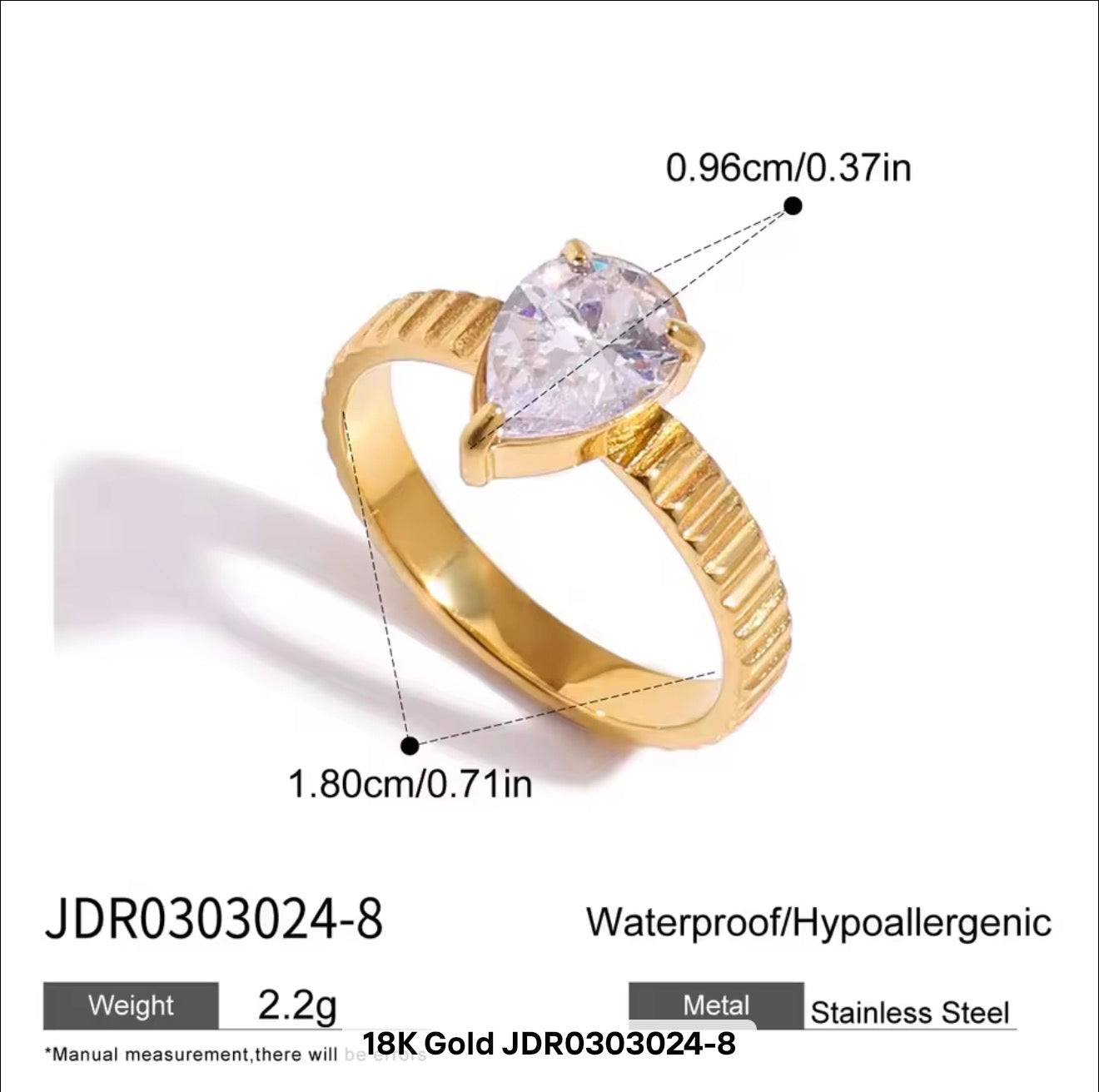 Irina Diamond Ring