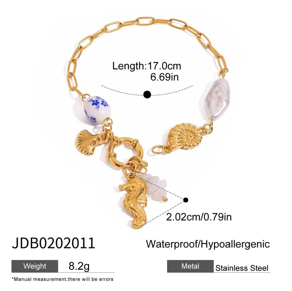 Jasmine Charms Bracelet