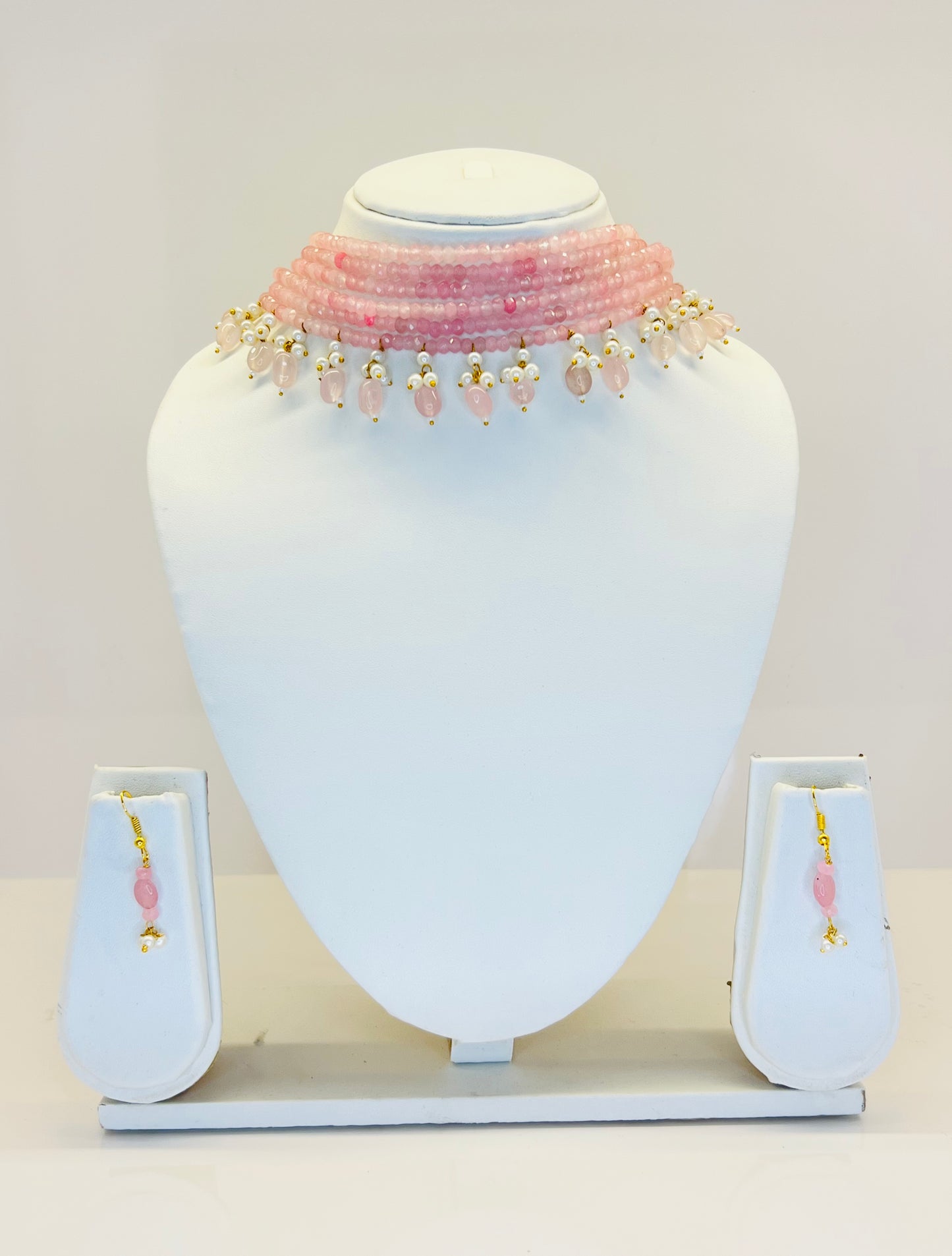 Frida Pink Choker Set