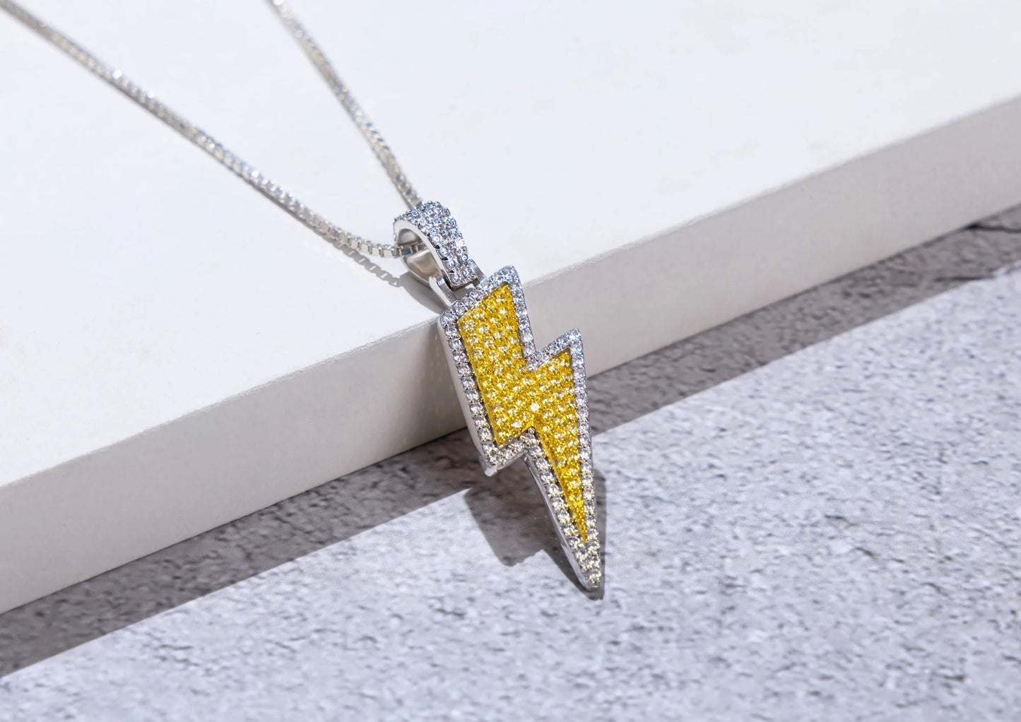 Iced Out Flash Pendant for Men