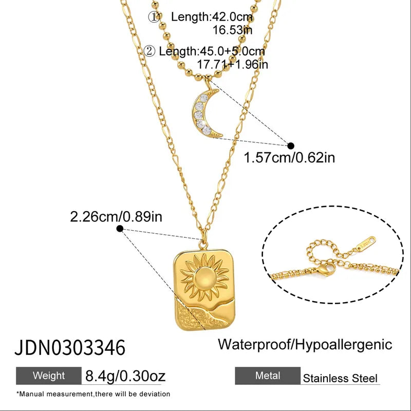 Owen Double Layer Necklace