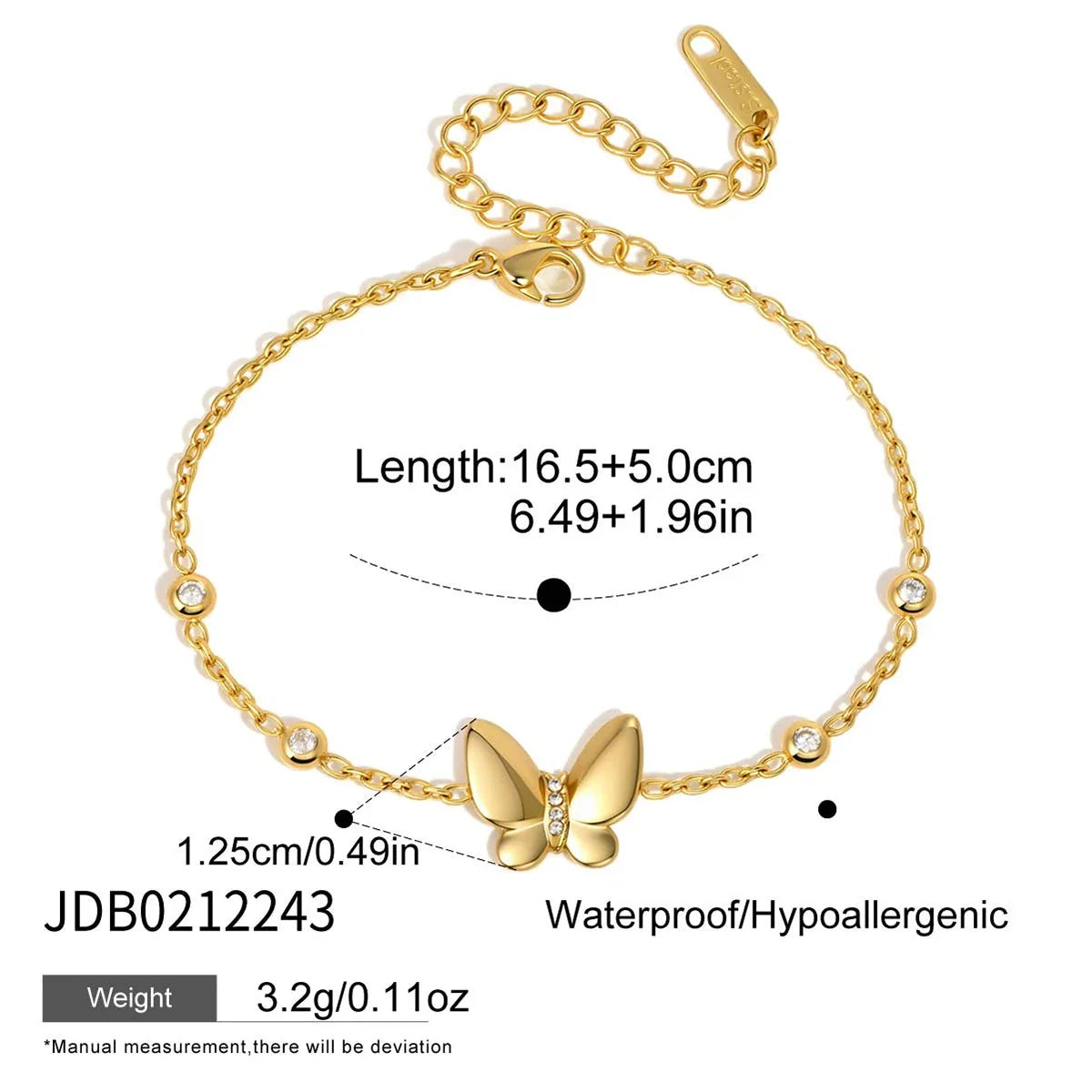 Jio Butterfly Bracelet