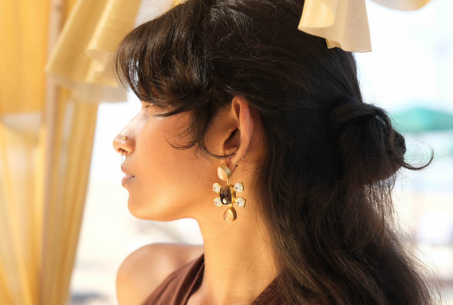 Grace Earrings (Honey)