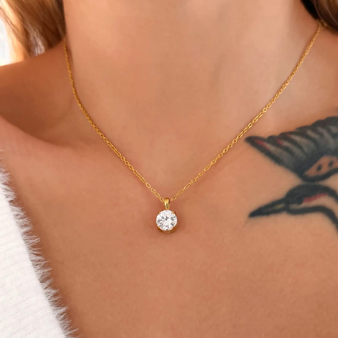 Solitaire Necklace