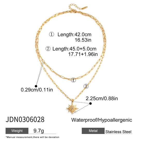 Carmen Double Layer Necklace