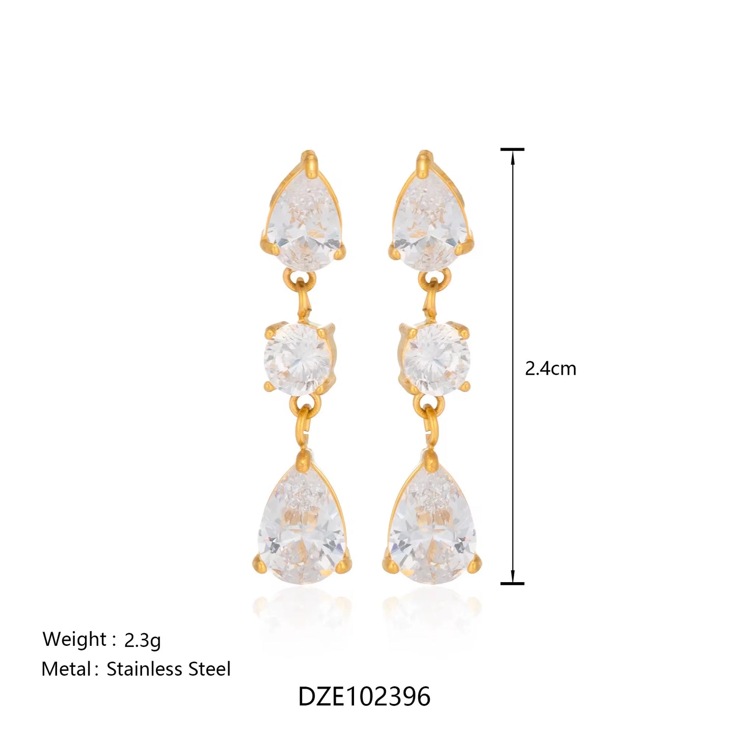 Miranda Diamond Earrings