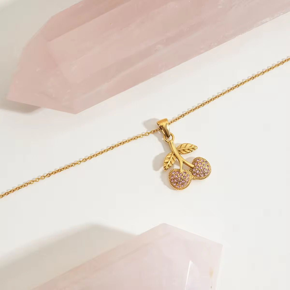 Camila Cherry Charm Necklace