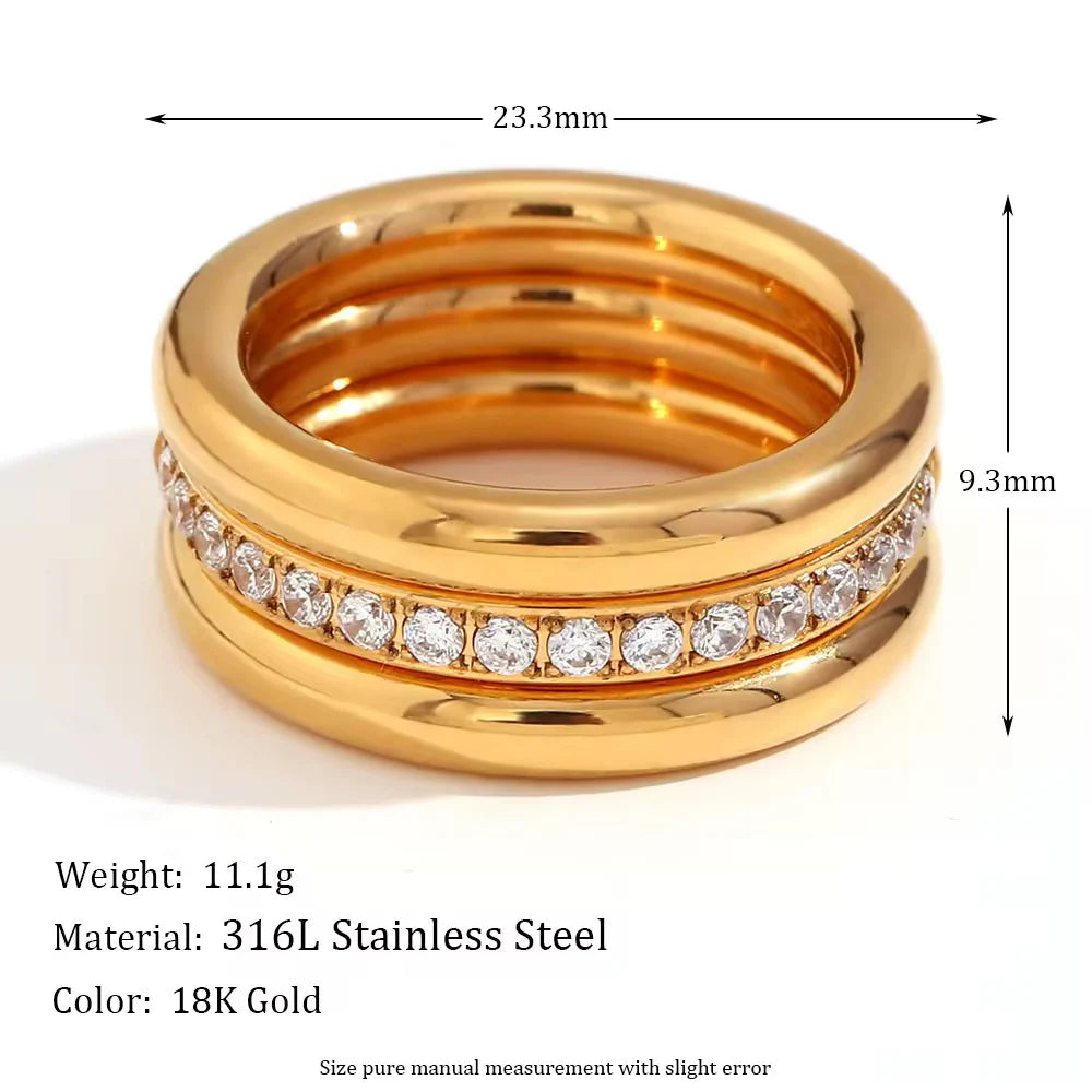 Chappell Ring (set of 3)