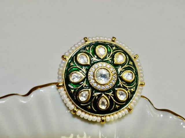 Priya Ethnic Adjustable Ring