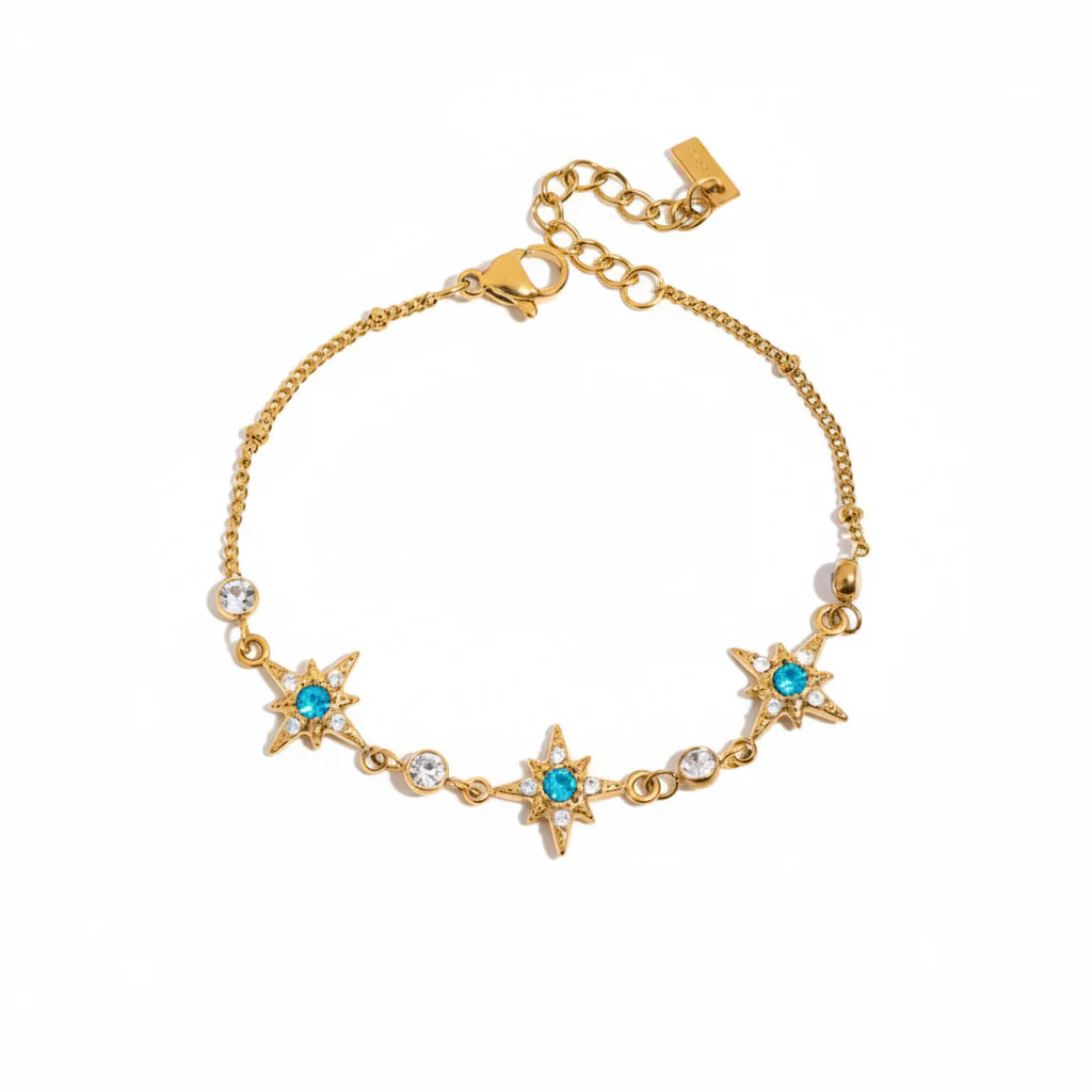 Luna Twilight Bracelet (Aquamarine)