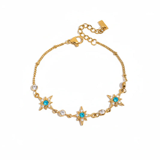 Luna Twilight Bracelet (Aquamarine)