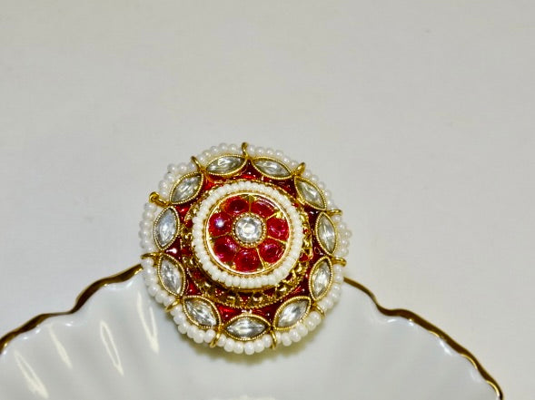 Rajbala Ethnic Adjustable Ring