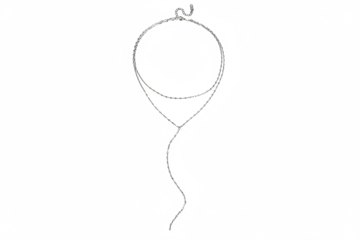 Shimmer Necklace (Silver)