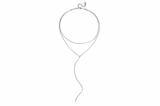 Shimmer Necklace (Silver)