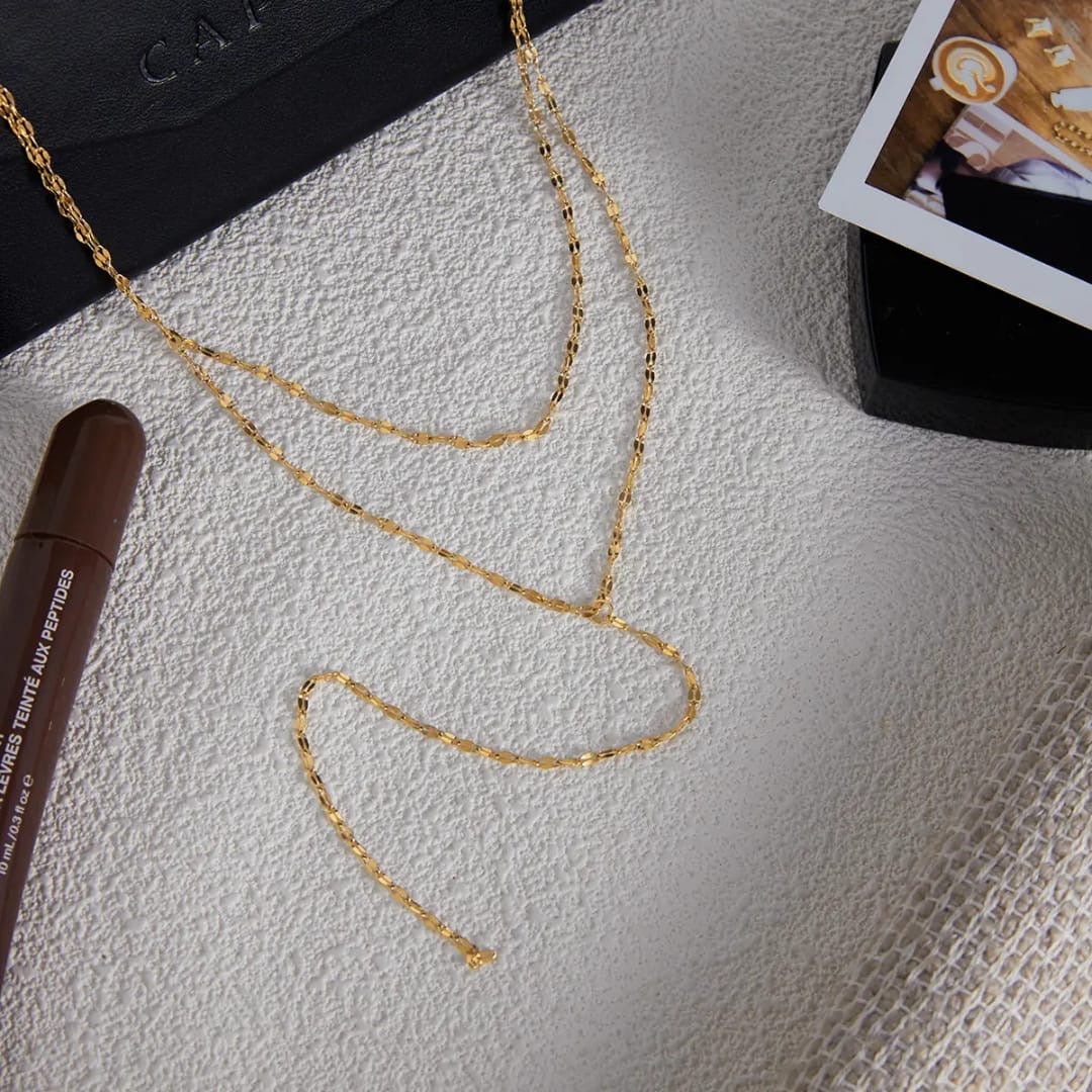 Shimmer Necklace (Gold)
