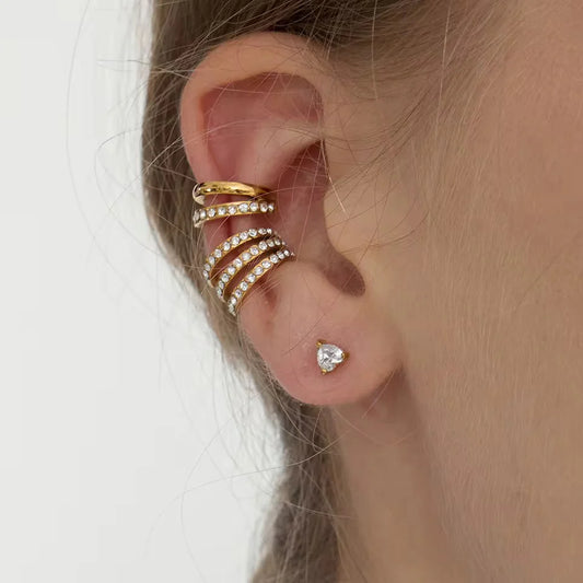 Jenelia Studded Ear Cuff Earrings