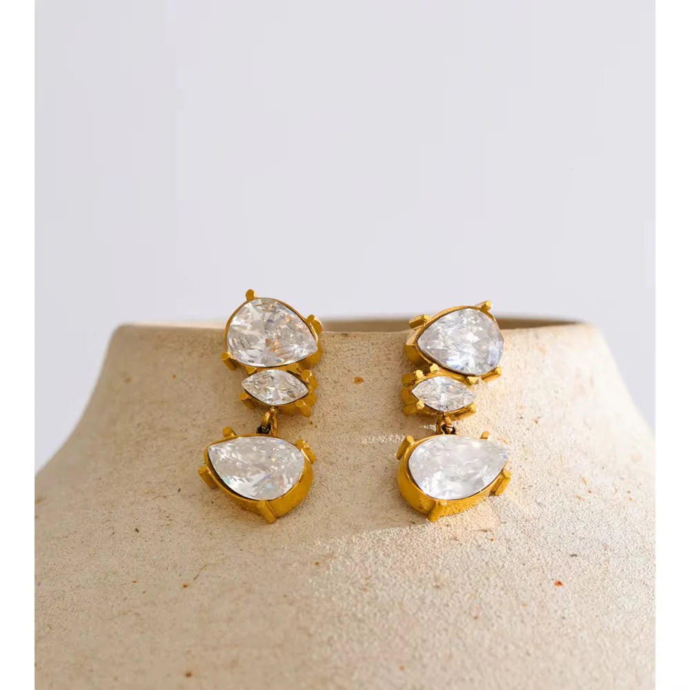 Sarah Diamond Earrings