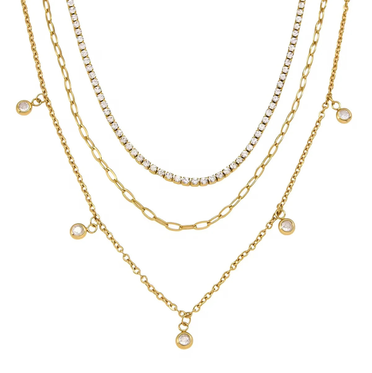 Jamie Triple- Layer Necklace