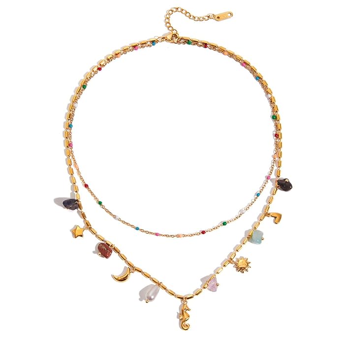 Neptune Charm Necklace