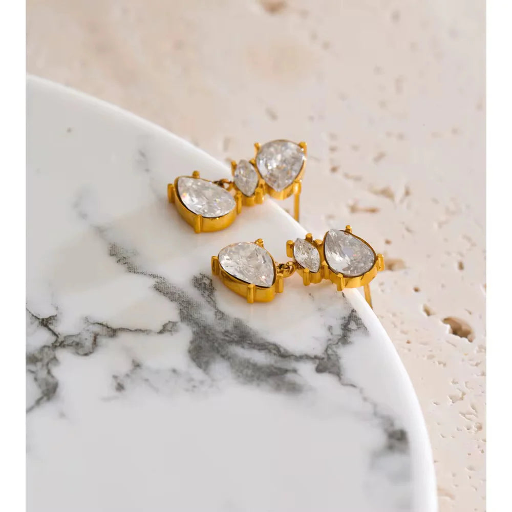 Sarah Diamond Earrings