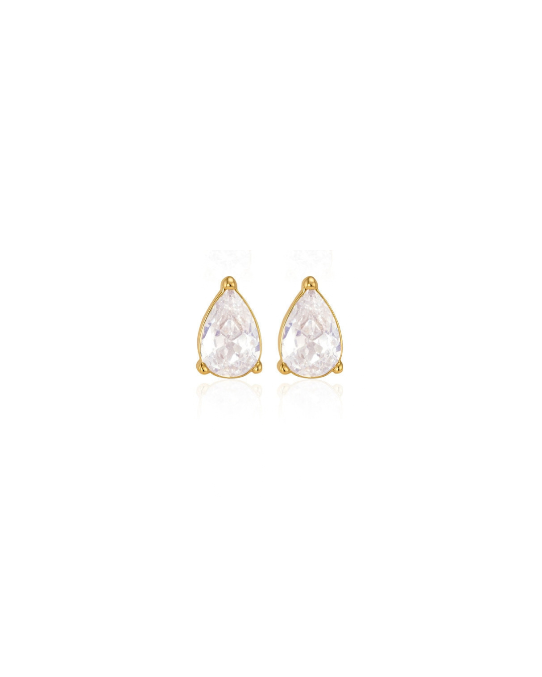 Markle Pear Cut Stud Earrings