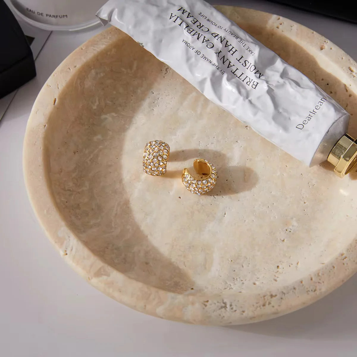 Dion Studded Ear Cuff Earrings