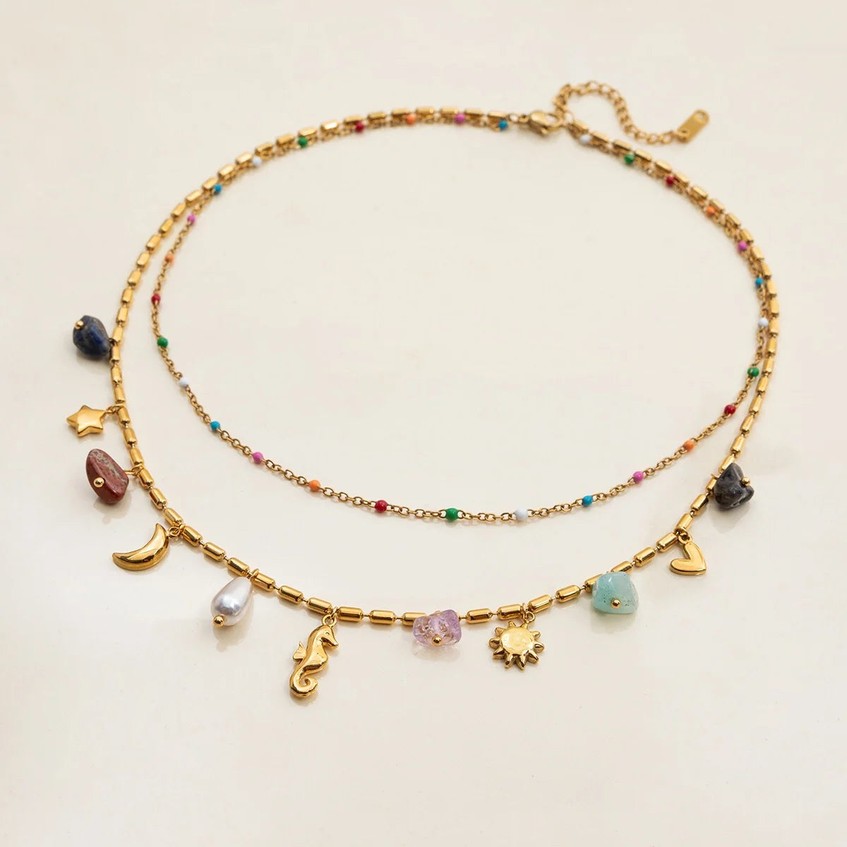Neptune Charm Necklace
