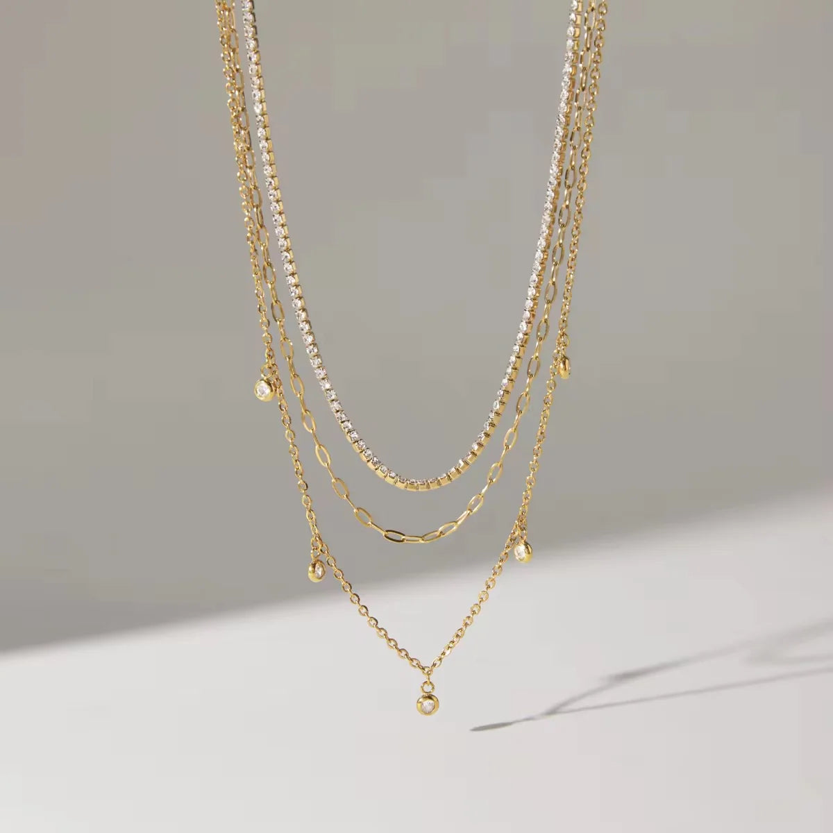 Jamie Triple- Layer Necklace