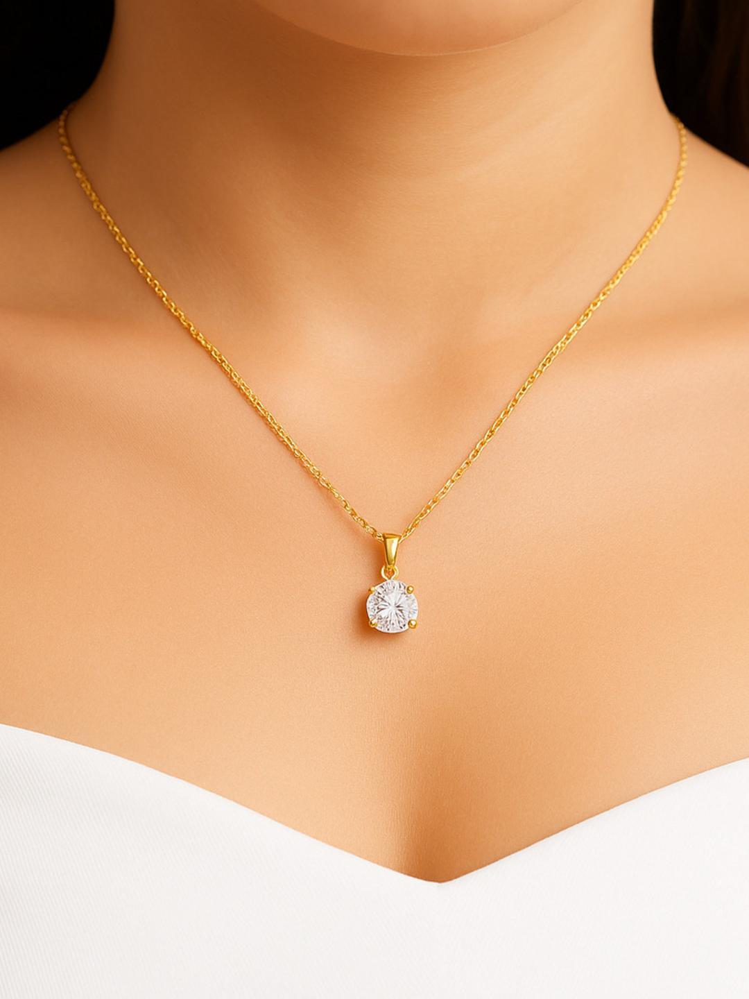 Solitaire Necklace