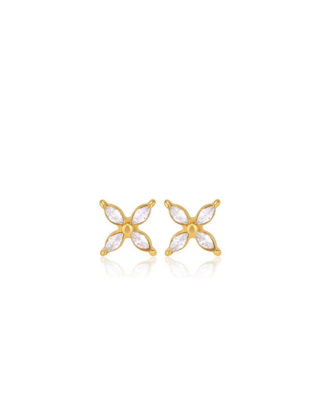 Elizabeth Floral Stud Earrings