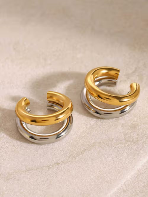 Raven Ear Cuff Earrings