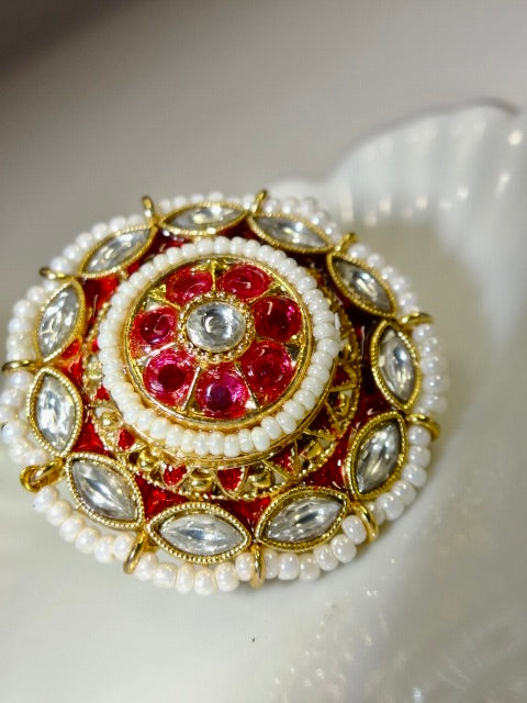 Rajbala Ethnic Adjustable Ring