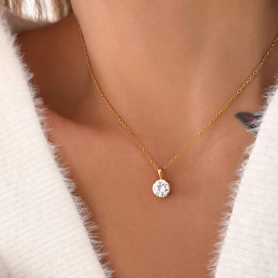 Solitaire Necklace