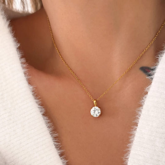 Solitaire Necklace